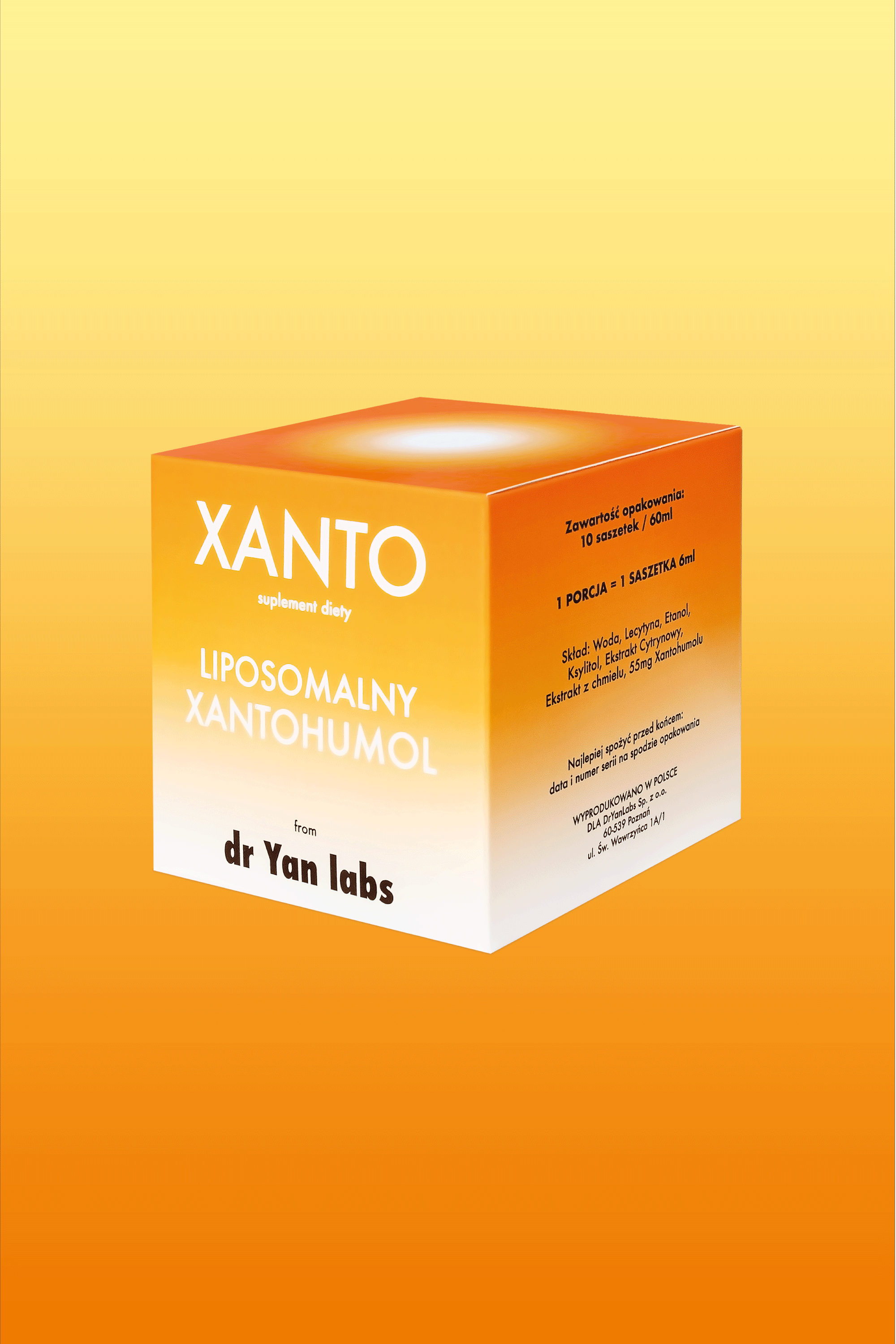 Xanto - liposomalny Xantohumol - 10 saszetek 